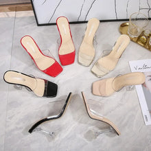 Cargar imagen en el visor de la galería, 2024 New Summer Fashion Sandals Sexy Luxury High Heels Ladies Banquet Shoes for Women Fish Mouth Women&#39;s Cool Slippers