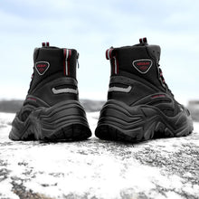 画像をギャラリービューアに読み込む, Winter Women Plush Warm Boots Platform Shoes Lace-up Ankle Boots Unisex Anti Slip Flat Sneakers
