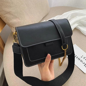 Small Leather Crossbody Bags For Women Chain Shoulder Messenger Bag Lady Travel Purses and Handbags