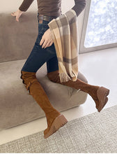 画像をギャラリービューアに読み込む, Fashion Slip On Long Boots Winter Women Over the Knee High Boots Shoes h03