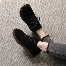 Carica l&#39;immagine nel visualizzatore di Gallery, Women Shoes Autumn Winter Genuine Leather Short Boots q138