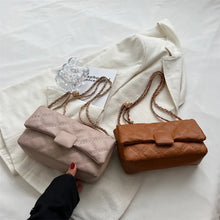 Cargar imagen en el visor de la galería, New Rhombic Lattice Chain Fashion Versatile Small Messenger Bag Small Crossbody Bags for Women