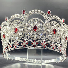 画像をギャラリービューアに読み込む, Luxury Wedding Hair Crown Rhinestone Diadem Pageant Tiara Hair Jewelry y80