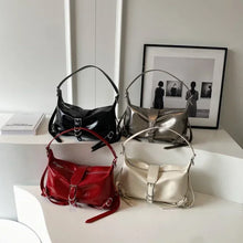 Carica l&#39;immagine nel visualizzatore di Gallery, 2023 High Quality Women&#39;s Bags Autumn New Fashion Simplicity High-capacity  Advanced Sense Shoulder Bag Solid Versatile Handbag