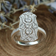 Load image into Gallery viewer, Fashion Temperament Women Party Ring Dazzling Zirconia Delicate Finger Accessories hr42 - www.eufashionbags.com