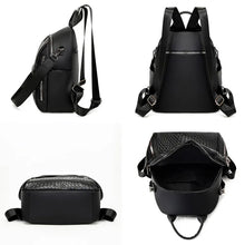 Charger l&#39;image dans la galerie, Women Backpack Designer high quality Leather Women Bag Fashion School Bags a158