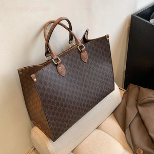 Large Women Tote Handbags Letters Filled Shoulder Bag Clutch Purses r01