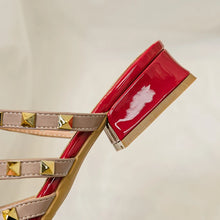 Cargar imagen en el visor de la galería, summer women&#39;s slippers High heel british style Pointed rivet design banquet wear Casual Sandals