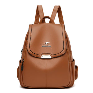 High Quality Women Backpack PU Leather School Bag Travel Backpack Large Travel Backpack a10