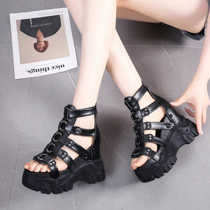 Summer High Heel Platform Sandals Fashion Party Shoes Casual Sexy Sandals