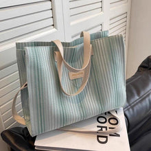 Charger l&#39;image dans la galerie, Large Canvas Bag For Women Business Briefcase Shoulder Bags n04 - www.eufashionbags.com