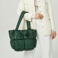画像をギャラリービューアに読み込む, Large Winter Tote Padded Handbags Luxury Women Shoulder Bags Down Cotton Purse z51