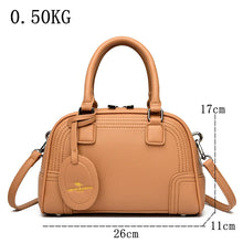 Charger l&#39;image dans la galerie, Luxury Leather Women Handbags Large Shoulder Messenger Bag Casual Tote Bag a182