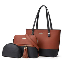 画像をギャラリービューアに読み込む, New Parent-Child Bag Atmospheric Three-Piece One-Shoulder Crossbody Handbag Retro One-Shoulder Tote Bag purses and handbags