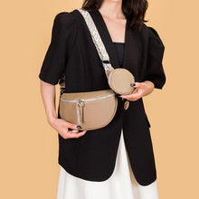 Charger l&#39;image dans la galerie, Genuine Leather Waist Bag For Women Crossbody Chest Bag n26 - www.eufashionbags.com