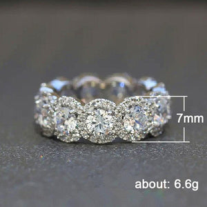 Sparkling Cubic Zirconia Promise Rings for Women hr208 - www.eufashionbags.com