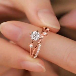 New Twist Fancy Women Finger Rings Fashion Jewelry hr138 - www.eufashionbags.com