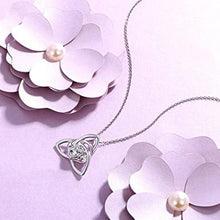 Charger l&#39;image dans la galerie, Trendy Heart Cubic Zirconia Women Necklace Fashion Jewelry hn78 - www.eufashionbags.com