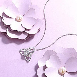 Trendy Heart Cubic Zirconia Women Necklace Fashion Jewelry hn78 - www.eufashionbags.com