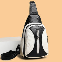 Cargar imagen en el visor de la galería, Women Fanny Pack Fashion Soft PU Leather Waist Bag Multifunctional Travel Waist Pouch a52
