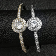 Carica l&#39;immagine nel visualizzatore di Gallery, Luxury Round Bracelet Bangle for Women Anniversary Gift Valentine&#39;s Day Jewelry n22