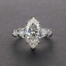 Cargar imagen en el visor de la galería, Fashion Marquise Cubic Zirconia Women Rings for Engagement Wedding Eternity Rings