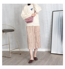 Carica l&#39;immagine nel visualizzatore di Gallery, Cowhide Real Leather Bag New Crossbody Fashion Bags for Women Bolsa Feminina