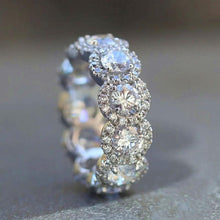 Load image into Gallery viewer, Sparkling Cubic Zirconia Promise Rings for Women hr208 - www.eufashionbags.com