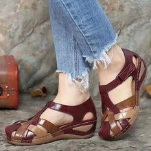 画像をギャラリービューアに読み込む, Women Sandals Soft Summer Shoes For Women Low Heels Sandals Summer Elegant Woman Heeled Shoes Lightweight Heel Footwear Women&#39;s