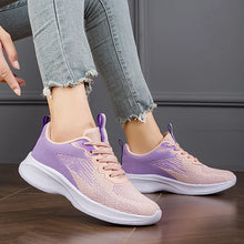 画像をギャラリービューアに読み込む, Women Mesh Breathable Flats Lightweight Lace-up Sports Shoes Men Trainers Walking Sneakers x52