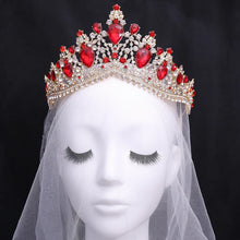 画像をギャラリービューアに読み込む, Large European Crystal Wedding Crown Rhinestone Queen Tiaras Comb Hair Accessories b10