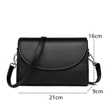 Load image into Gallery viewer, Luxury Women Cowhide Small Messenger Bag Leather Shoulder Tote Purse w70