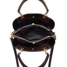 Carica l&#39;immagine nel visualizzatore di Gallery, High Quality Leather Totes Bag Female Top-Handle Sac Big Capacity Crossbody Shoulder Bag Hand Bag Bolsa