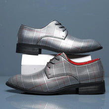 Laden Sie das Bild in den Galerie-Viewer, Fashion Men Business Shoes Pointed Toe Lace-Up Formal Wedding Shoes Plus Size 38-48 - www.eufashionbags.com
