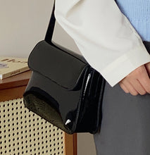 画像をギャラリービューアに読み込む, Luxury Patent Leather Women Small Bag Square Crossbody Bag Casual Purse