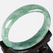 Carica l&#39;immagine nel visualizzatore di Gallery, Genuine Natural Green Jade Bangle Bracelet White Jade bangle Yellow Jade Bangles