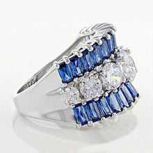 Cargar imagen en el visor de la galería, 2023 New Fashion Blue Zircon Fashion Ring for Women Party Gift Jewelry mr21 - www.eufashionbags.com