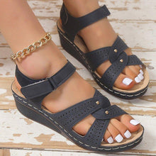 Cargar imagen en el visor de la galería, 2023 New Heels Sandals Wedge Heeled Women Sandals Summer Shoes - www.eufashionbags.com