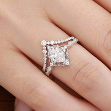 Cargar imagen en el visor de la galería, 2023 New Wedding Set Rings for Women Luxury Cubic Zirconia Jewelry hr201 - www.eufashionbags.com