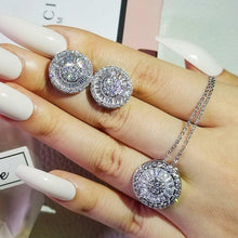 Charger l&#39;image dans la galerie, 2pcs Fashion Round Coin Dubai jewelry set For Women Bridal Jewelry mj32 - www.eufashionbags.com