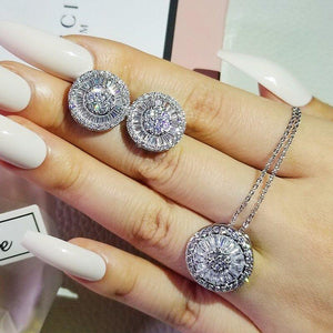 2pcs Fashion Round Coin Dubai jewelry set For Women Bridal Jewelry mj32 - www.eufashionbags.com