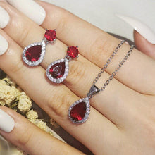 Load image into Gallery viewer, 2pcs Luxury Butterfly Dubai Wedding Jewelry set For Women mj11 - www.eufashionbags.com