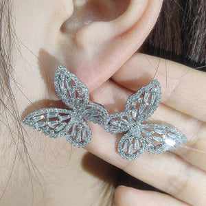 4pcs Luxury Butterfly Bridal Dubai Jewelry Set For Women Jewelry Gift mj16 - www.eufashionbags.com