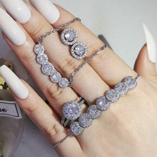 画像をギャラリービューアに読み込む, 4pcs Luxury Princess bridal Dubai Jewelry Sets For Women Jewelry Wholesale mj24 - www.eufashionbags.com