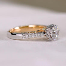 Load image into Gallery viewer, 6 Claw Crystal Zircon Ring Women Wedding Jewelry hr72 - www.eufashionbags.com