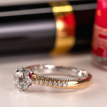 Load image into Gallery viewer, 6 Claw Crystal Zircon Ring Women Wedding Jewelry hr72 - www.eufashionbags.com