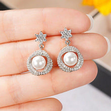 Charger l&#39;image dans la galerie, Aesthetic Simulated Pearl Dangle Earrings he173 - www.eufashionbags.com