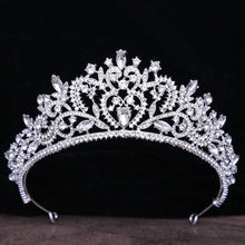 Load image into Gallery viewer, Baroque Vintage Crown Tiara For Women Diadem Wedding Hair Accessories bc36 - www.eufashionbags.com