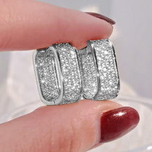 Load image into Gallery viewer, Bling CZ Hoop Earrings for Women Fashion Jewelry he88 - www.eufashionbags.com