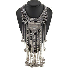 画像をギャラリービューアに読み込む, Bohemian Vintage Choker Necklace Women Indian Ethnic Large Collar Necklaces - www.eufashionbags.com